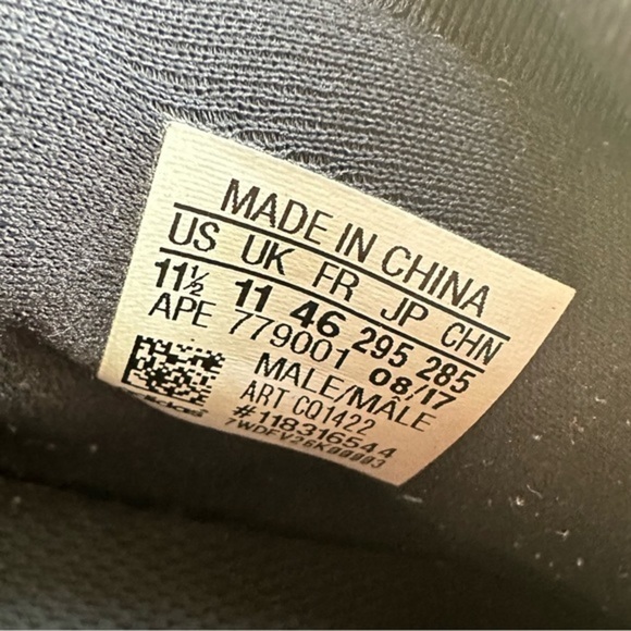 Adidas Dame 4 YKWTII Black Red & Gold Basketball Shoes - 11.5 - Picture 5 of 6